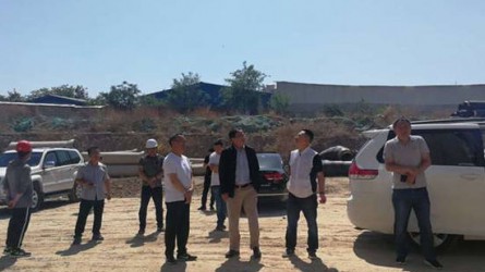 3118云顶集团集团党委书记、董事长石爱国莅临西北养老公司进行调研