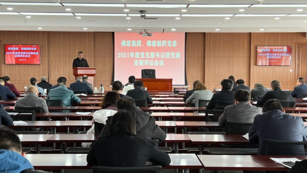 3118云顶集团集团召开2021年度党支部书记抓党建述职评议会议