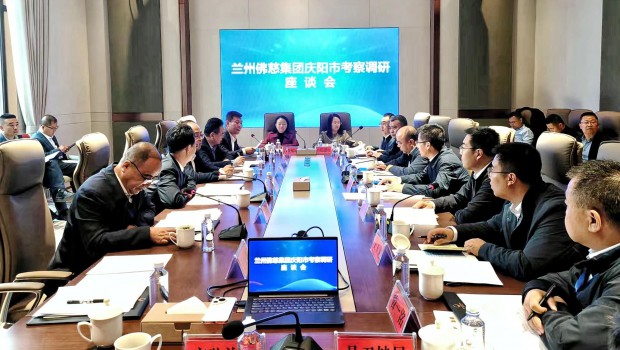 公司党委书记、董事长单小东率队赴庆阳开展走访交流活动